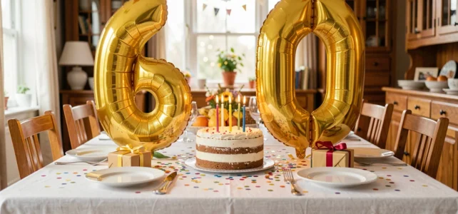 20 messages humour pour anniversaire 60 ans : idées courtes et drôles à partager