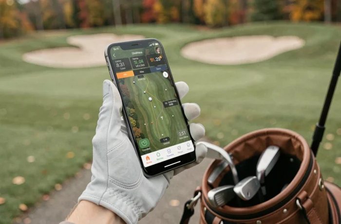 Application de tracking GPS sur smartphone pour localiser une balle de golf perdue