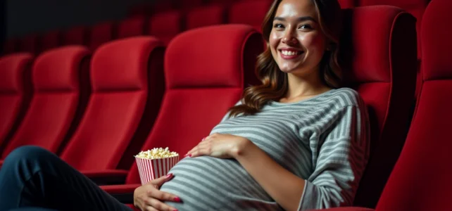 Aller au cinéma enceinte en toute sécurité : nos conseils pour profiter sereinement