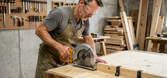 Astuces essentielles pour couper parfaitement droit avec une scie circulaire